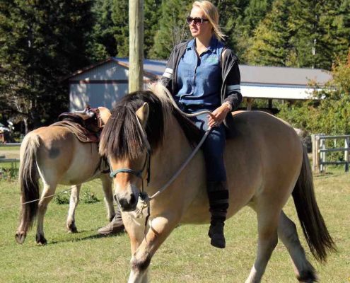 Natural Horsemanship bareback ride