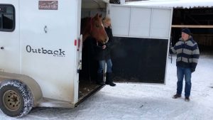 unloading travi